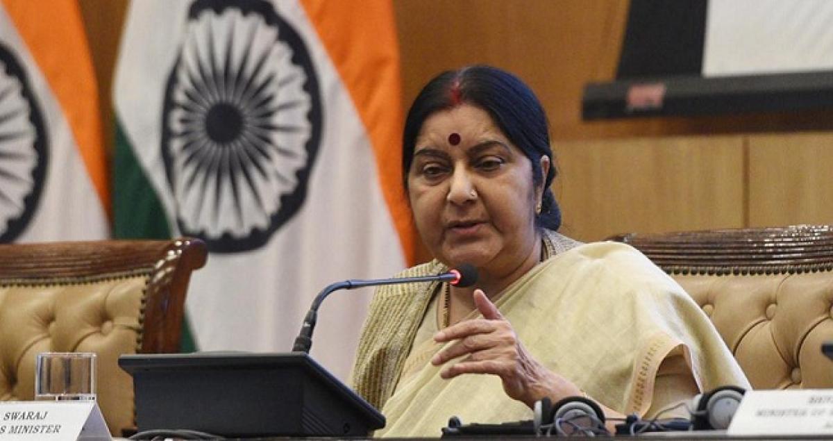 Will raise H1B visa issue at 2+2 dialogue: Sushma Swaraj